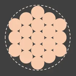 Fine multicore twist wire